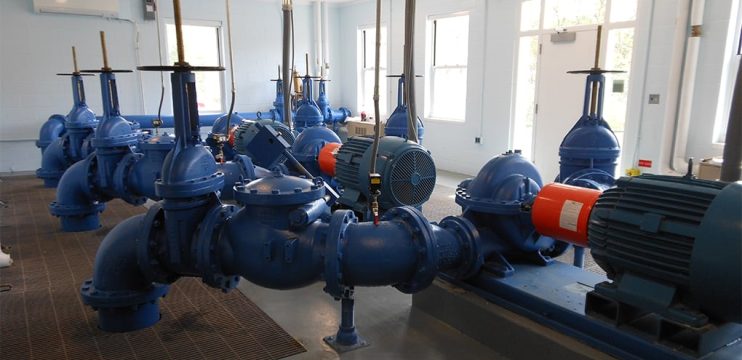 Pump Station Pleasant Street Framingham Wastewater Engineering 1