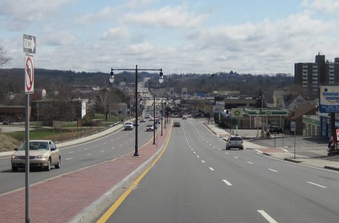 Belmont Street Roadway Traffic Worcester 2