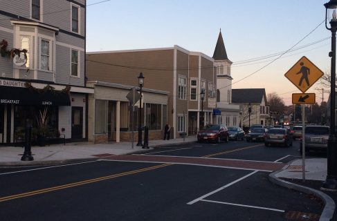 North Easton Main Street Traffic Roadway 2