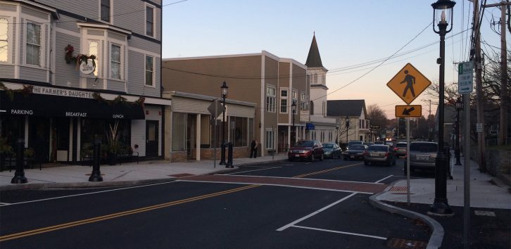 North Easton Main Street Traffic Roadway 2