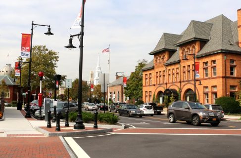 Traffic Roadway Streetscape Dedham 3