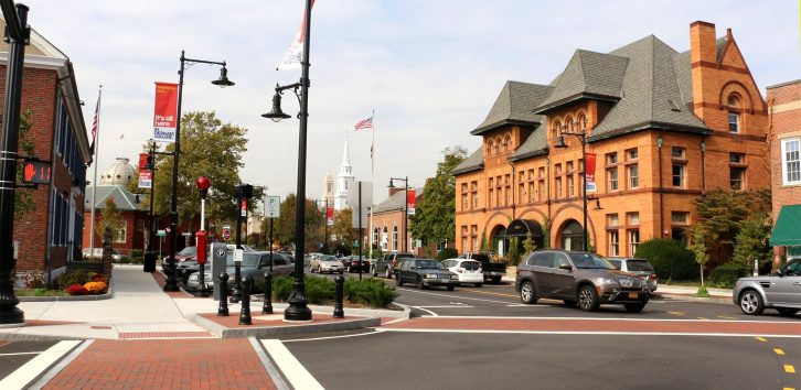 Traffic Roadway Streetscape Dedham 3