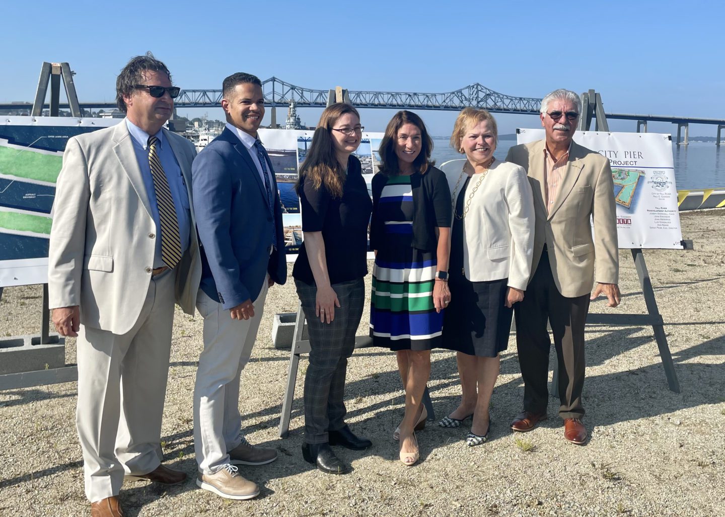 Fall River, City Pier groundbreaking