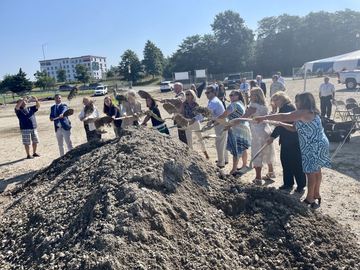 Fall River, City Pier groundbreaking