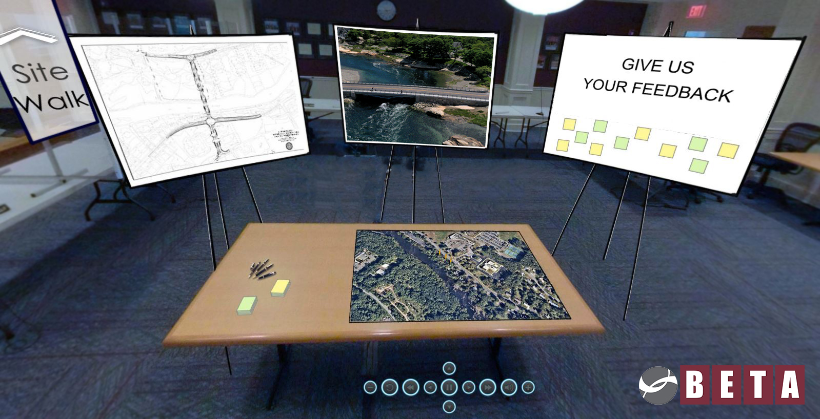 BETA's virtual meeting room