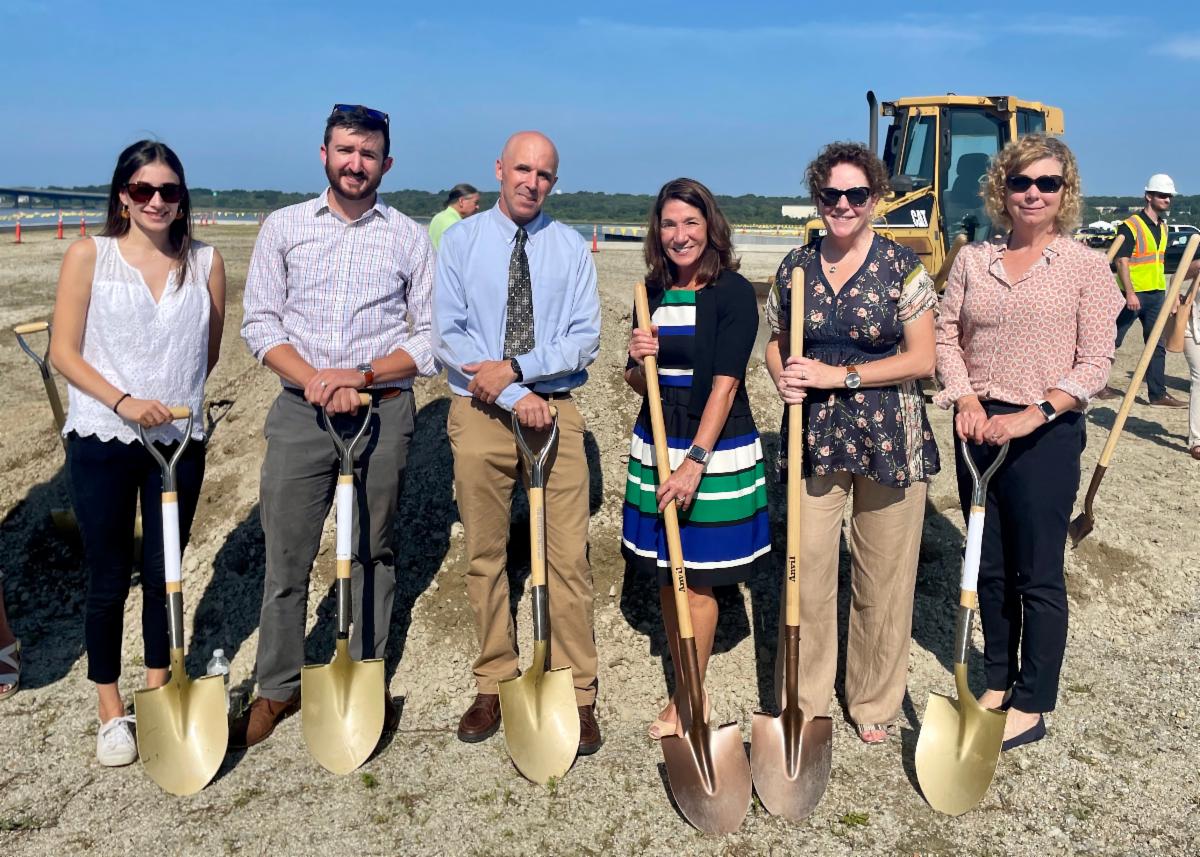 City Pier, Fall River groundbreaking