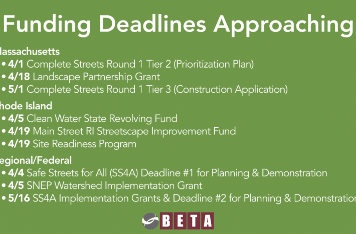 Funding Deadlines
