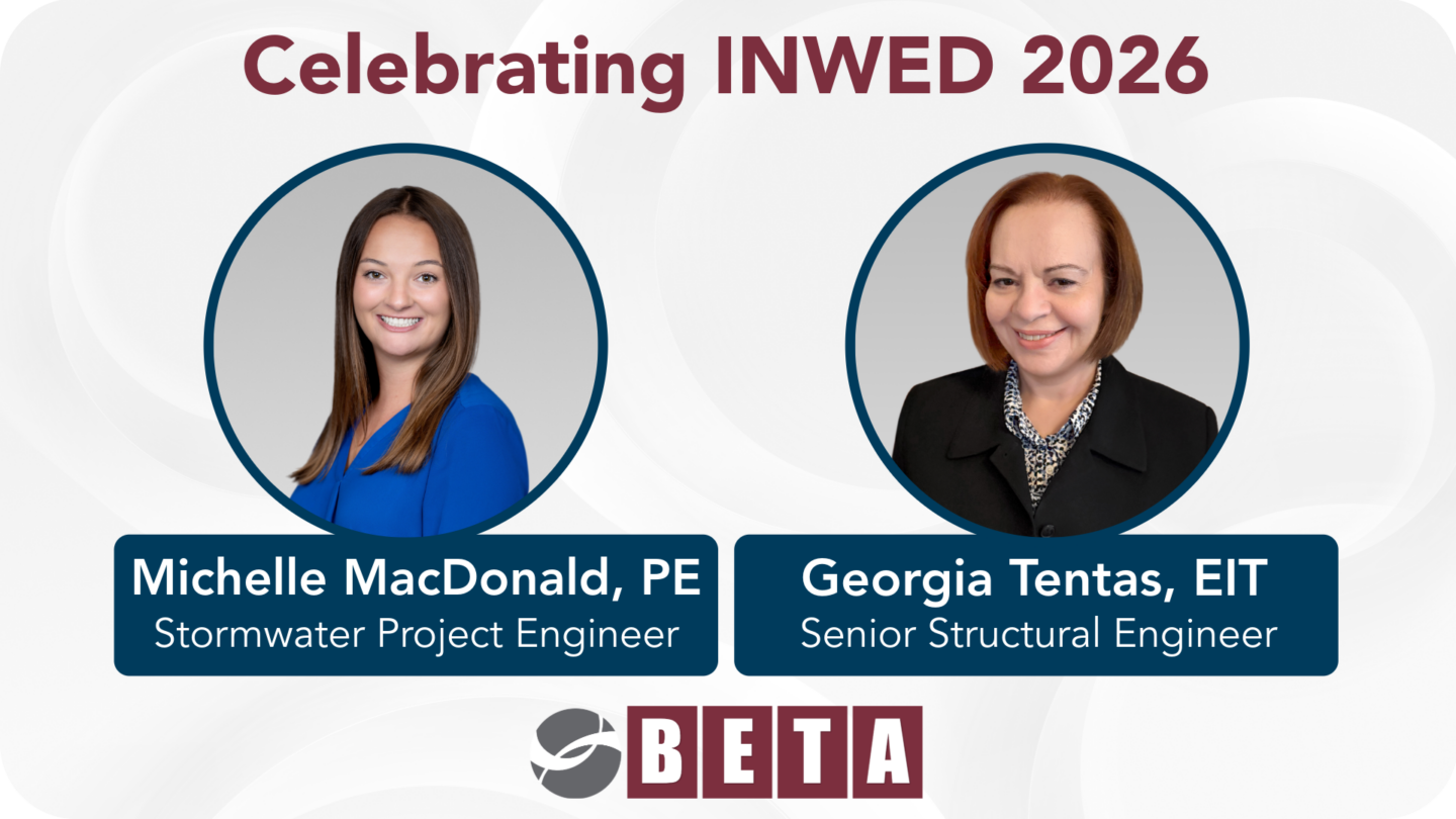 Headshots of two engineers highlighted during INWED 2026